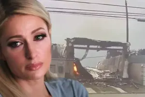 Məşhur modelin evi külə döndü - VİDEO