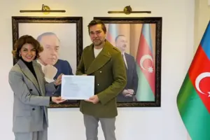 İlham Əliyev türk aktyoru təltif etdi