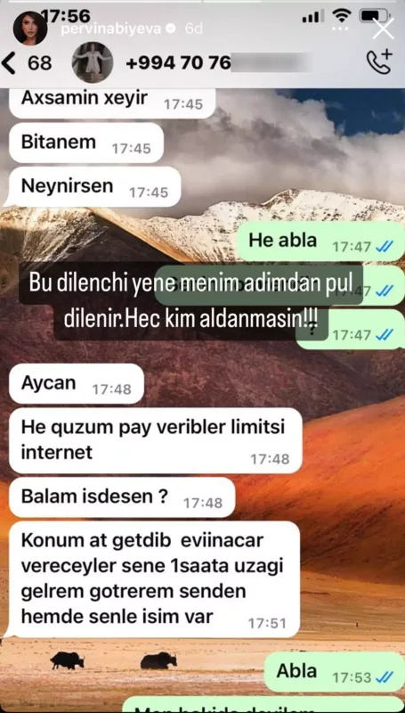 Məşhurların adından dələduzluq edənlərlə bağlı - Rəsmi açıqlama