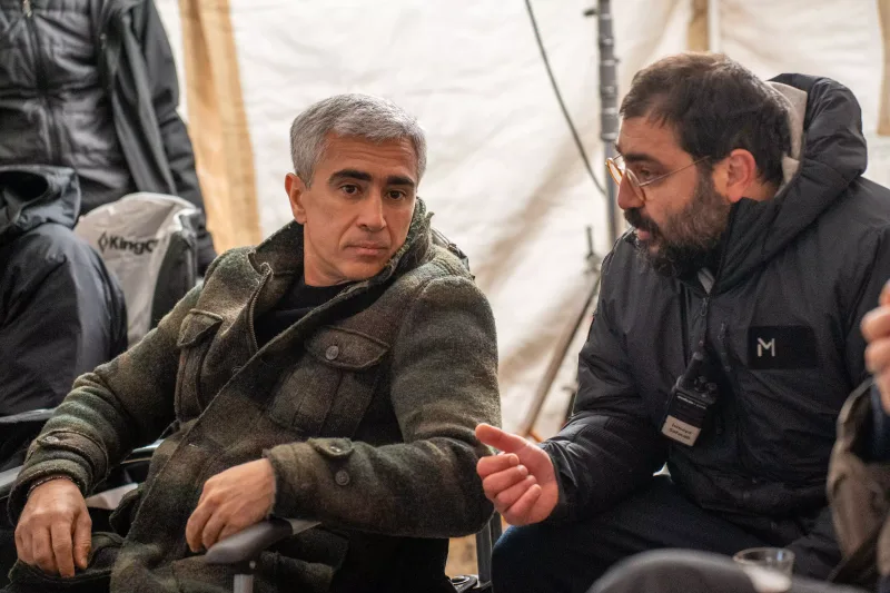 “44”ün çəkilişləri gedir - Fotolar