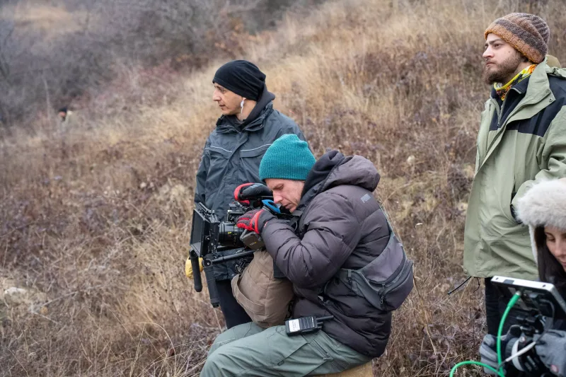 “44”ün çəkilişləri gedir - Fotolar