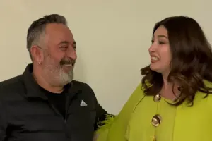 Dilarə Əliyeva ilə Cem Yılmaz bir arada