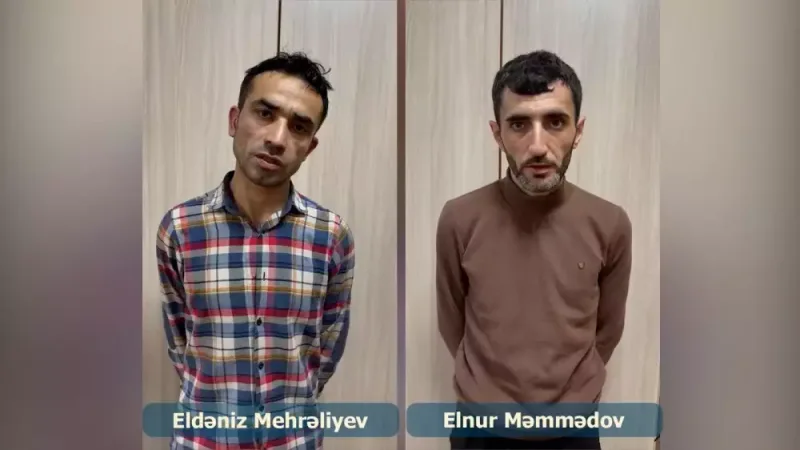 Tanınmış şəxslərə qarşı kiberdələduzluq edənlər saxlanıldı - Video