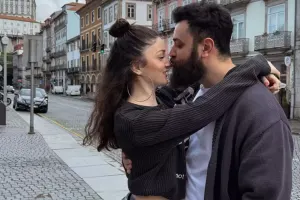 Günelin əri ilə istirahəti…