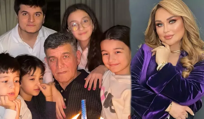 Mələkxanımın həyat yoldaşının ad günündən görüntülər