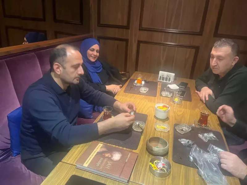 “Okhatan Neo” qrupunun üzvləri Samid Bağırovla görüşüb