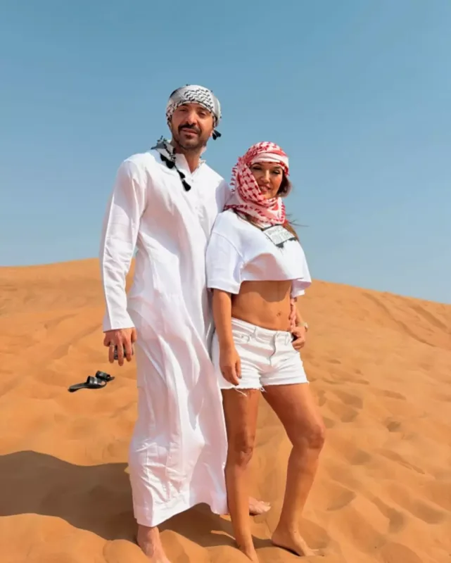 Demetin ailəsi ilə Dubay istirahəti