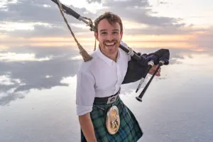 Şotlandiyalı musiqiçi Bakıda!