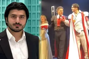 Murad tamaşa zamanı xəsarət aldı - VİDEO