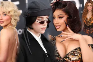 “Qremmi” qırmızı xalısından maraqlı görüntülər