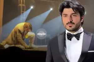 Muradın ayağının zədələndiyi  anlar - Video