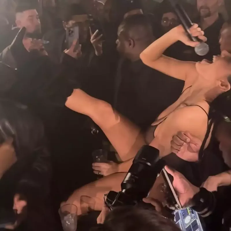 “Qremmi”dən qovulan Kanye və Bianka belə əyləndilər