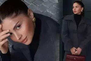 Aynişanın romantik boz tərzi...