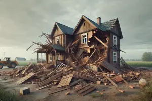 Xalq artistinin evi uçur