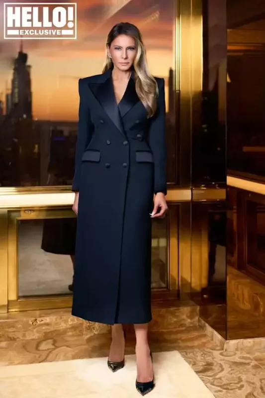 Melaniya Tramp “Hello”nun siması oldu!