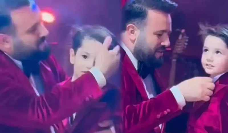 Elnur ilk dəfə oğlunun üzünü göstərdi
