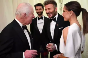 Bekhamlar Kral ailəsi ilə...