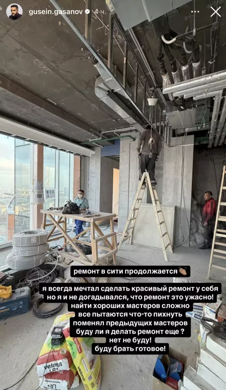 Hüseynin Moskvadakı mənzili başına bəla oldu