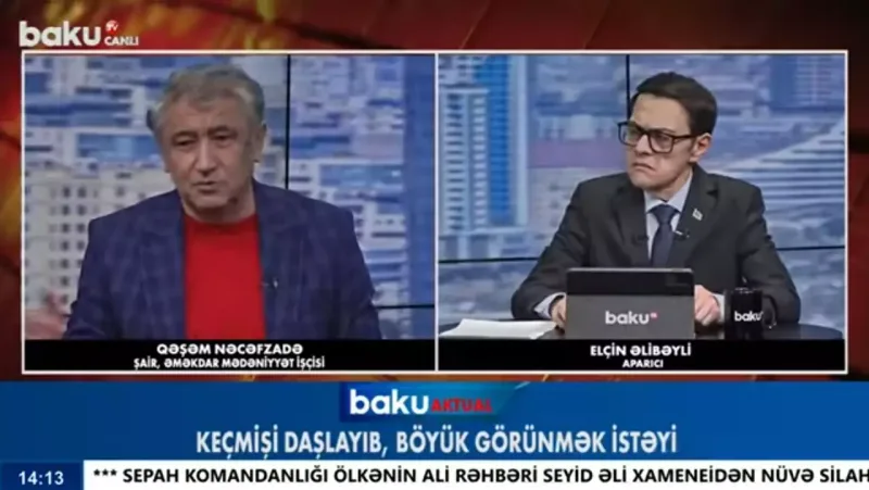 “Elçin Əlibəyli efirdə qeybətimi edir” - Şərif Ağayar