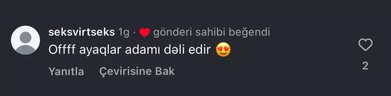 Ayaqlarına gələn şərhlər Xumarı məst etdi