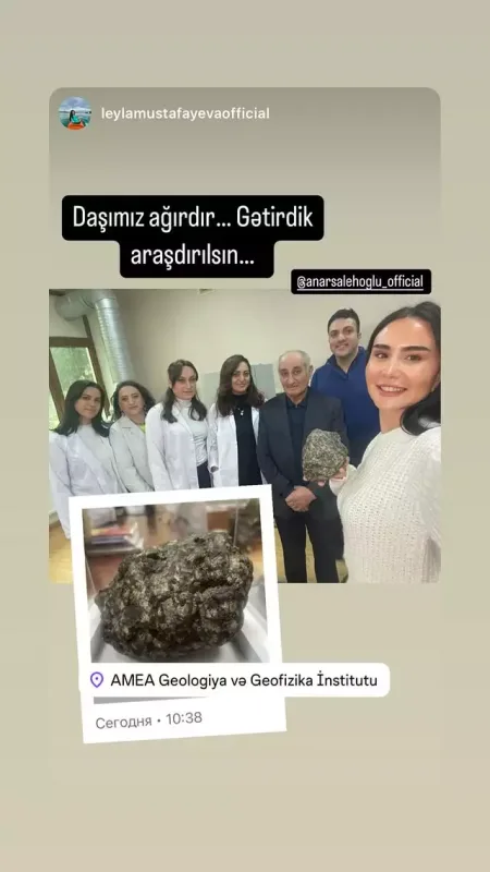 “Daşımız ağırdır, gətirdik ki, araşdırılsın”