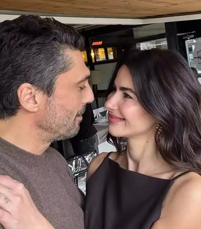 Nəsrinə sevgilisindən çobanyastığı buketi