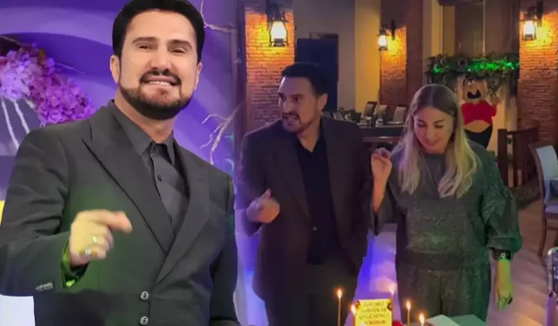 Nadir 54 yaşını xanımı ilə qeyd etdi