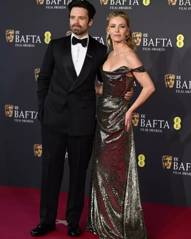 BAFTA qırmızı xalısından görüntülər