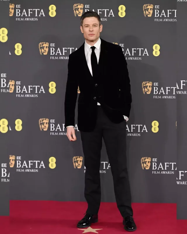 BAFTA qırmızı xalısından görüntülər