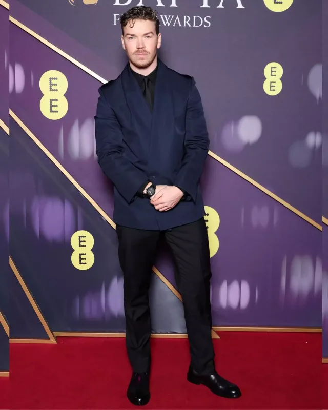 BAFTA qırmızı xalısından görüntülər