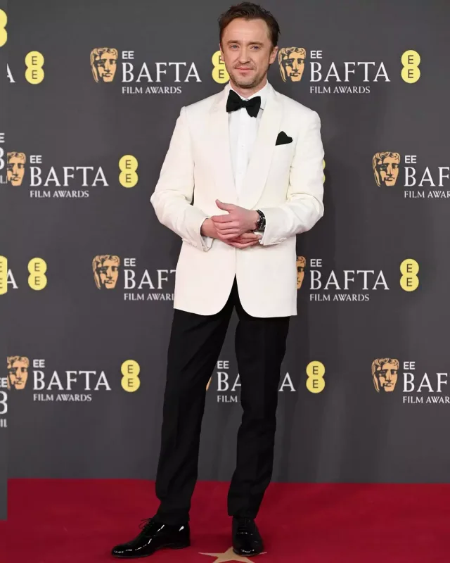 BAFTA qırmızı xalısından görüntülər