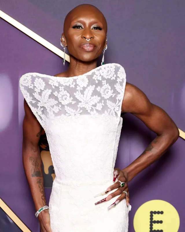 BAFTA qırmızı xalısından görüntülər