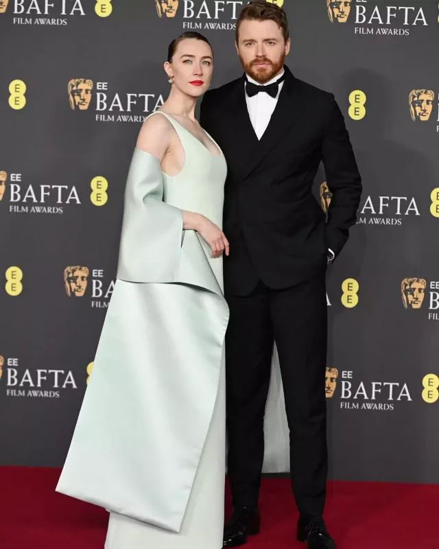 BAFTA qırmızı xalısından görüntülər