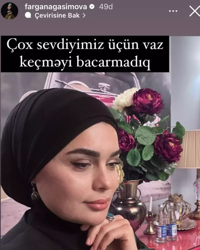 “Çox sevdiyimiz üçün vaz keçməyi bacarmadıq”.