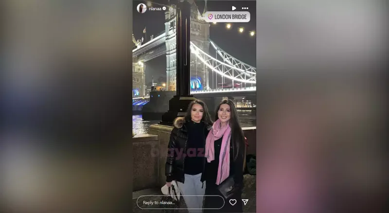Aysel və Nurlana Londonda
