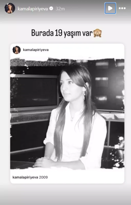 Kəmalə 16 il əvvəl...