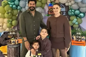 Burak və Fahriyedən oğullarına doğum günü sürprizi
