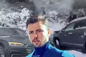 Türkiyəli aktyor qəzaya düşdü