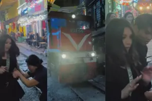 Vyetnama gedən Dilarə qorxulu anlar yaşadı - VİDEO