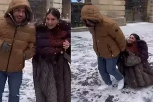 Ramal və Elza “Torqovı”da belə əyləndilər