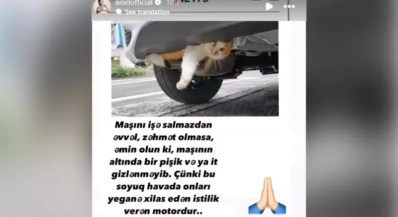 Aiseldən sürücülərə müraciət!