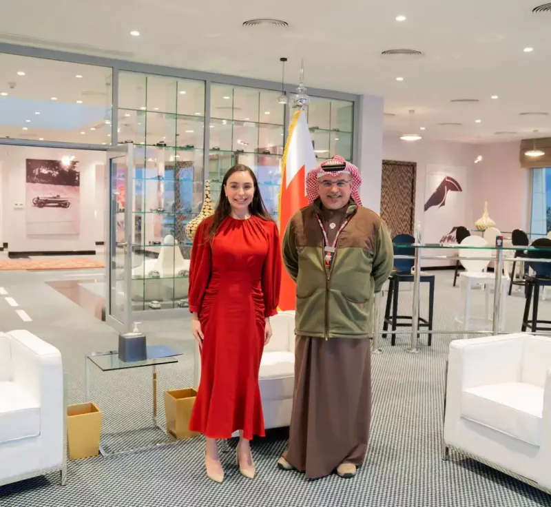 Bəhreyn Krallığının Vəliəhdi və Baş naziri Leyla Əliyevanı qəbul etdi