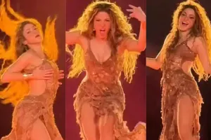 Şakira çılğın rəqsi ilə gündəm oldu