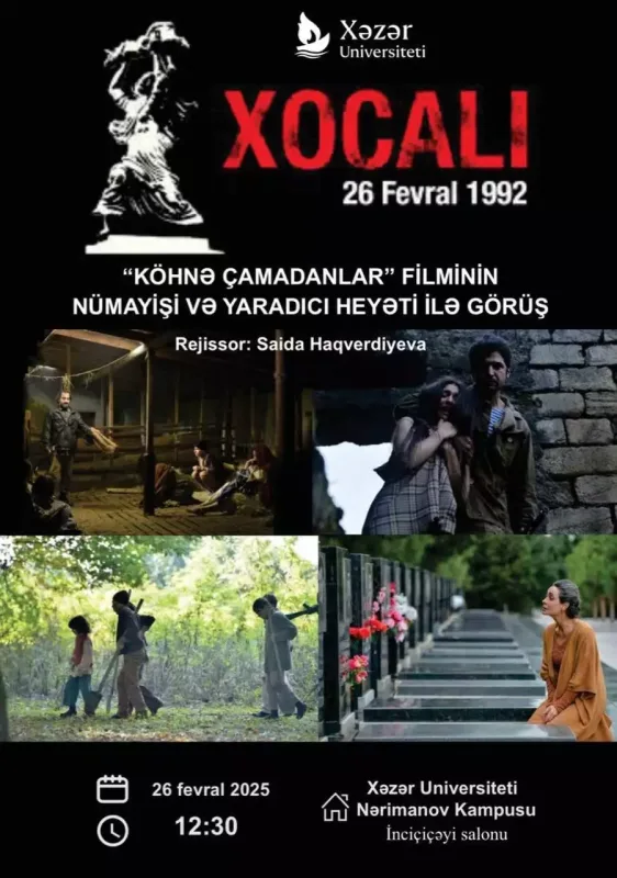 “Köhnə çamadanlar” tələbələr üçün nümayiş olundu