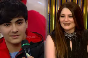 Səidə ilk dəfə oğulluğunu efirə çıxartdı - VİDEO