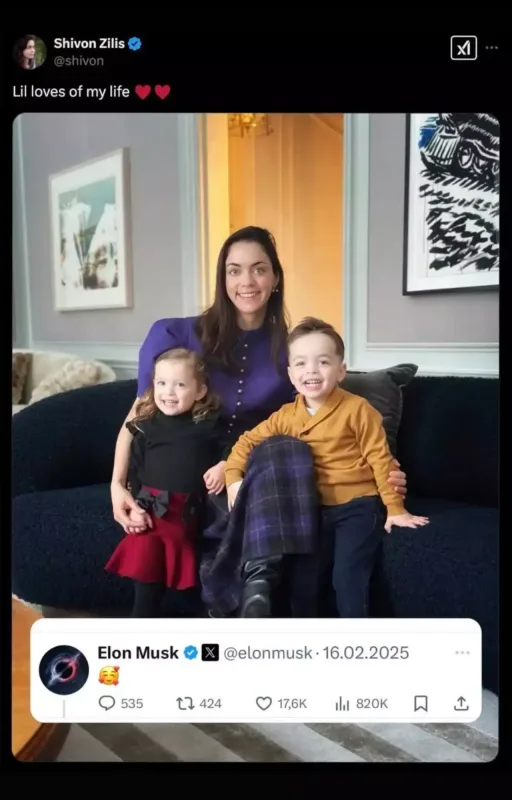 Maskın 14-cü övladı dünyaya gəldi