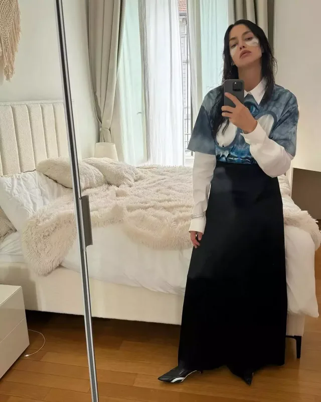 İrina Şeykdən dəbdəbəli fotolar