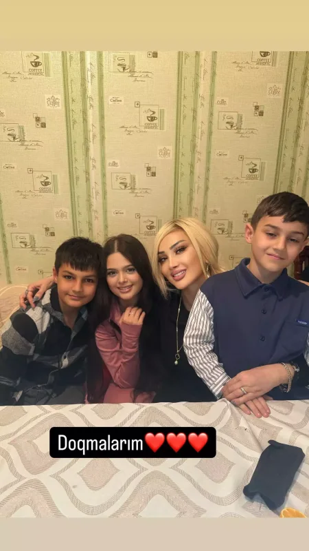Məleykədən ailəsi ilə paylaşım