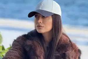 Kəmalədən günəşli havada kürklü fotolar