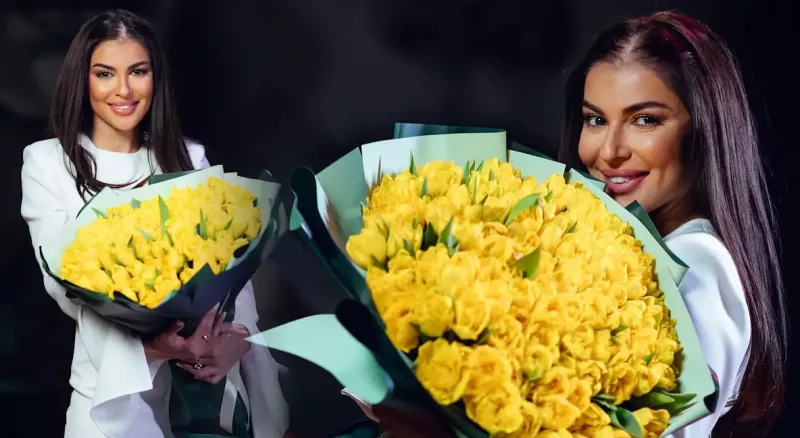 Sevincdən qızı ilə 8 Mart paylaşımı